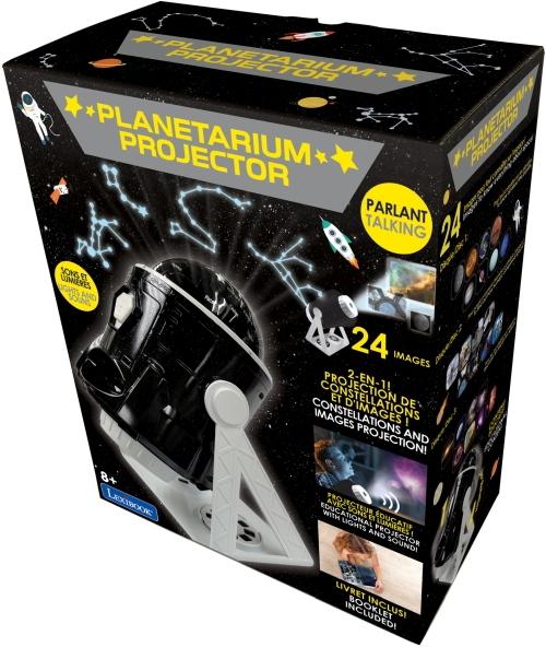 Actual product image Lexibook 360° planetarium projector with voice output, 24 projection images, constellation map, learning (French, English)