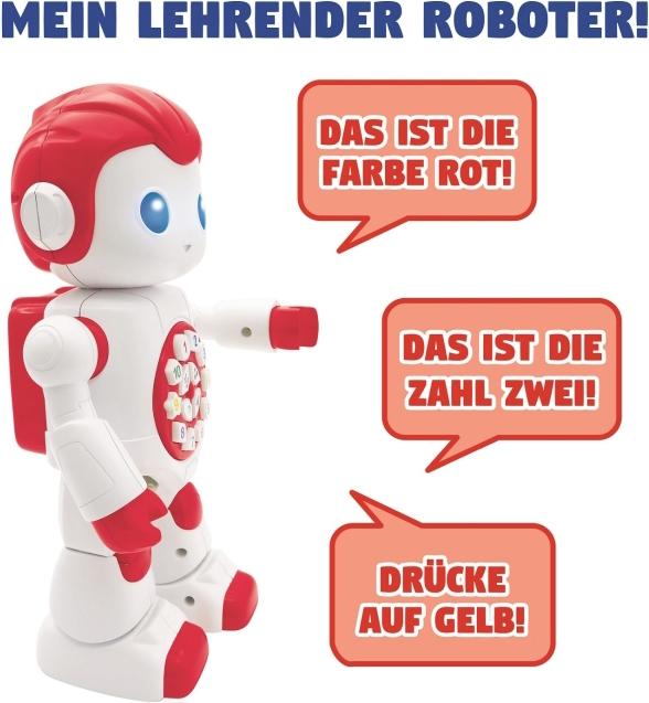 Actual product image Lexibook POWERMAN FIRST Interactive talking learning robot with development and learning functions German (German)