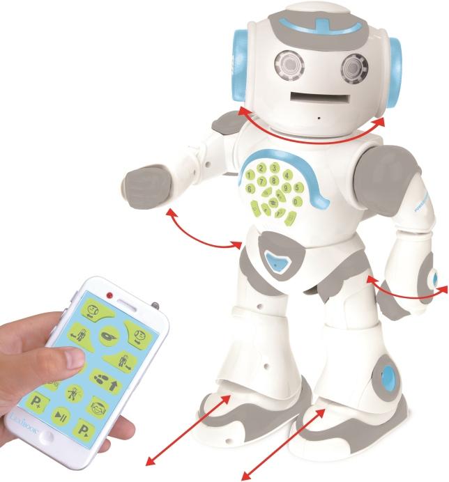 Actual product image Lexibook POWERMAN MAX My learning robot with history generator and remote control German (German)