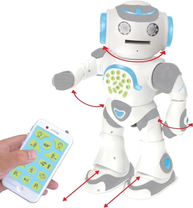Image du produit Lexibook POWERMAN MAX Mon robot éducatif avec générateur d'histoire et télécommande Italien (Italien)