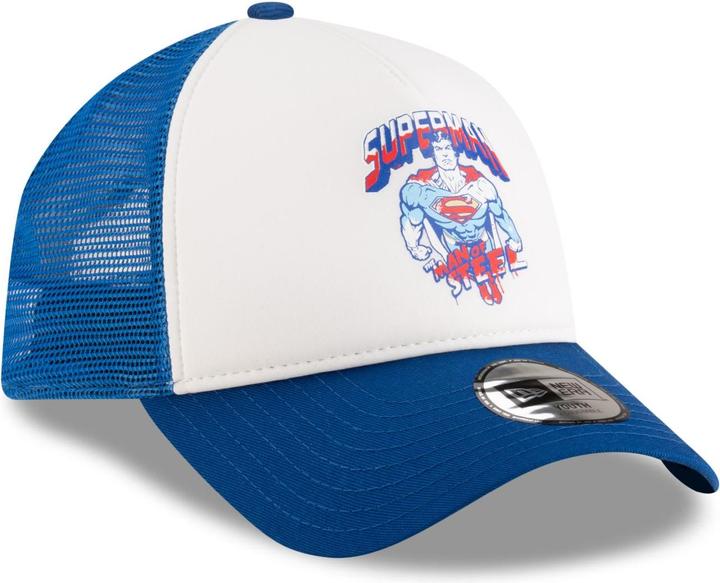 New Era Kinder Trucker Mesh Cap - Superman (55, 56)