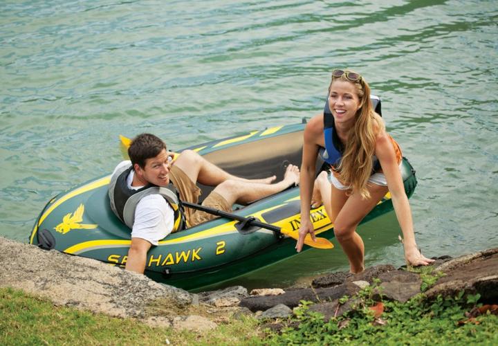 Actual product image Intex Seahawk 2 Boat Set (236 cm, 2 pers.)