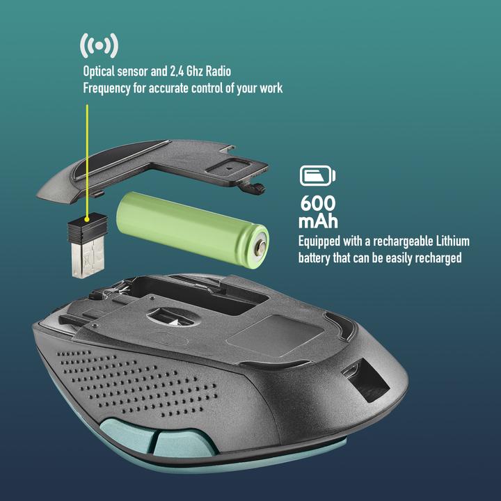 Actual product image NGS Evo rust ice (Wireless)