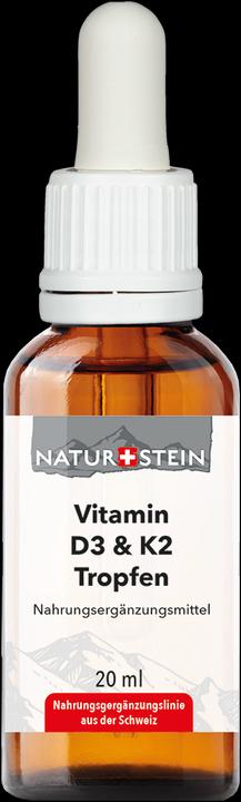 Produktbild Naturstein Vitamin D3 K2 (1 Stück, Öl, 62 g)