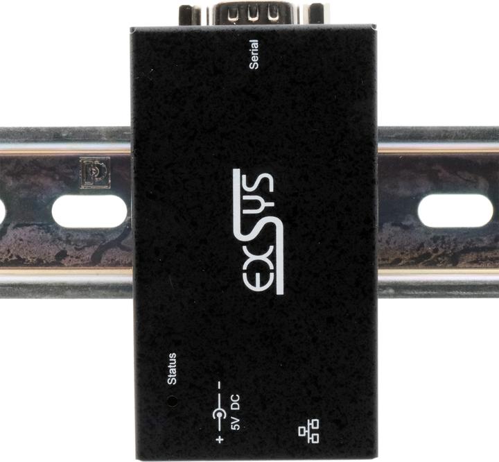 Actual product image Exsys EX-6121PoE Serial Device Server