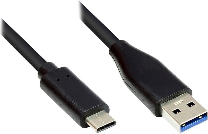 Produktbild Exsys USB A – USB C (2 m, USB 3.1)