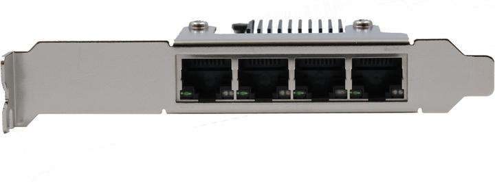 Produktbild Exsys PCI-EXPRESS Ethernet Karte ASM1806(Asmedia),RTL8111G,LP (PCI-E x4)