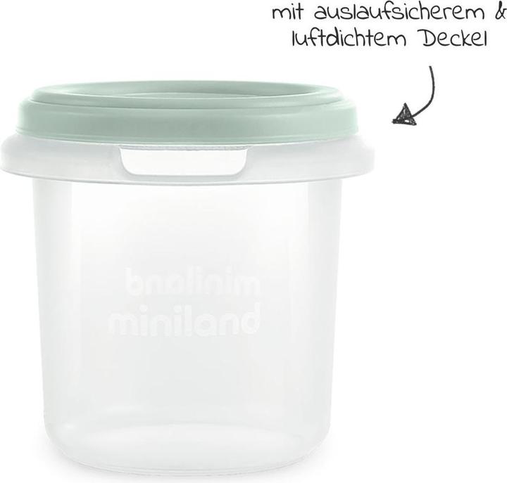 Produktbild Miniland SET 4 HERMISIZED MINT 200ML