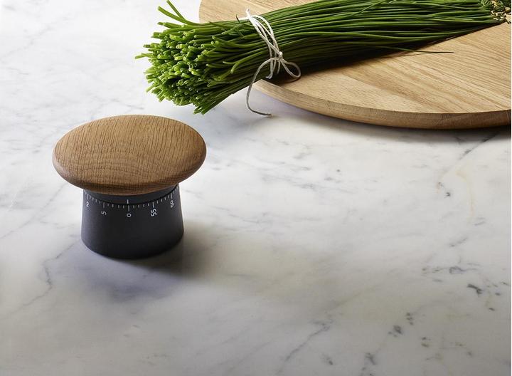 Actual product image Eva Solo - Nordic kitchen Timer - Black - Ø9 cm