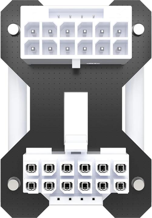 Actual product image Corsair 12V-2x6 GPU Power Adapter, White, Style B