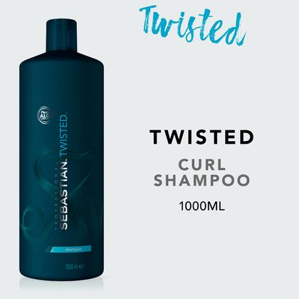 Image du produit Sebastian Twisted Elastic Cleanser Shampoo (1000 ml, Shampoing liquide)
