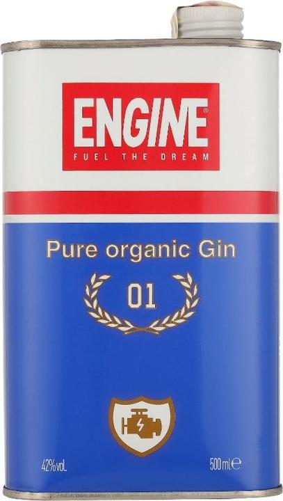 Actual product image Engine Pure Organic Gin 42% Vol. 0,5l (1 x 50 cl)