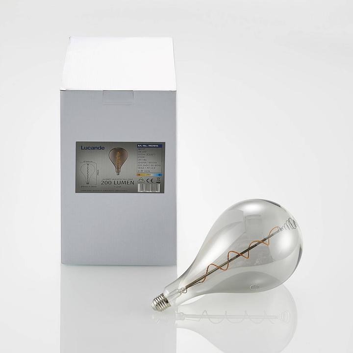 Produktbild Lucande Lampe (E27, 4 W, 100 lm, 1 x, G)