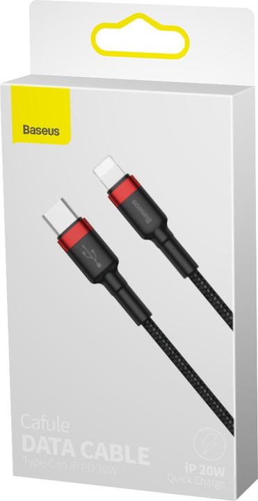 Image du produit Baseus USB C - Foudre (1 m, USB 3.2 Gen 1)