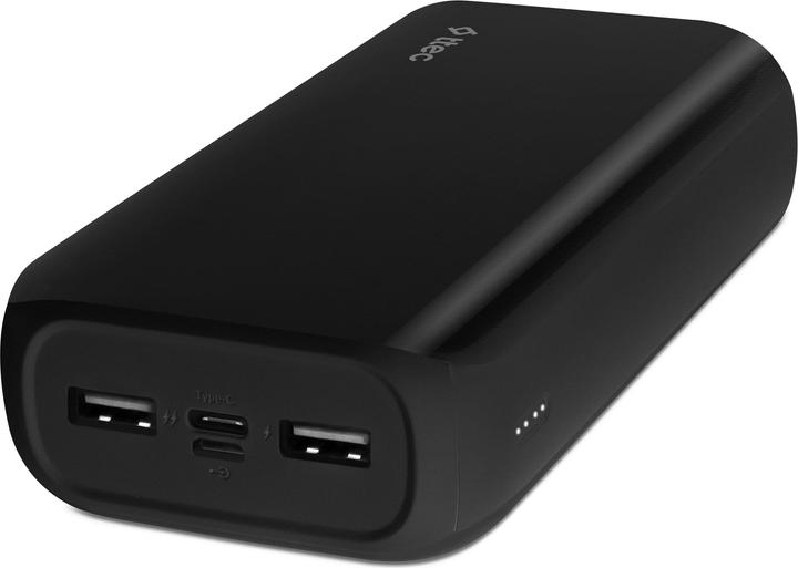 Produktbild Ttec T-Tec Power ReCharger Ultra 30.000 mAh PB Black (30000 mAh, 10.50 W, 111 Wh)