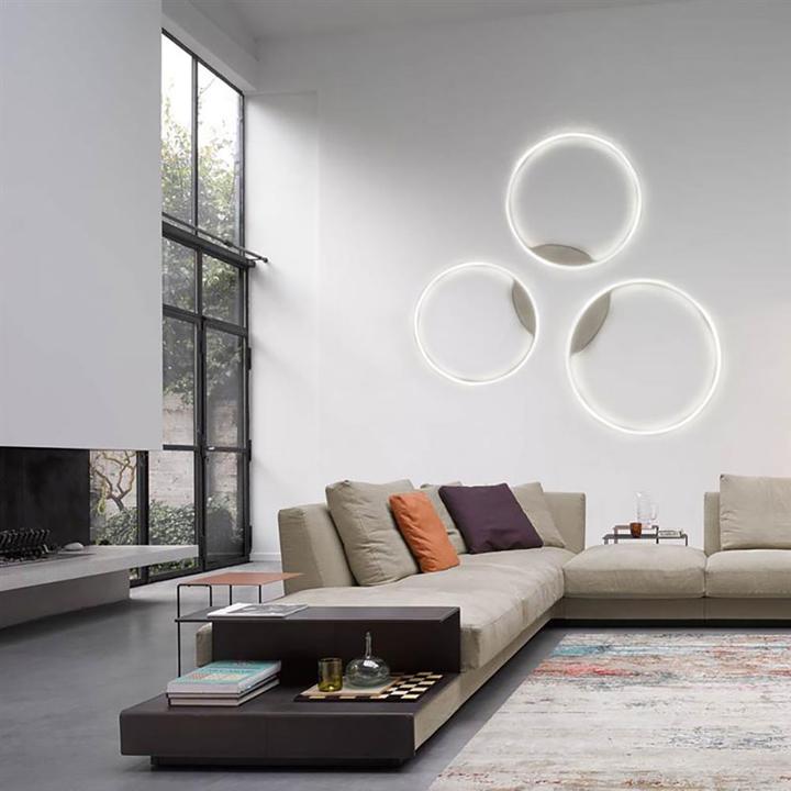 Immagine prodotto s.luce Anello a parete e a soffitto dimmerabile (1350 lm)