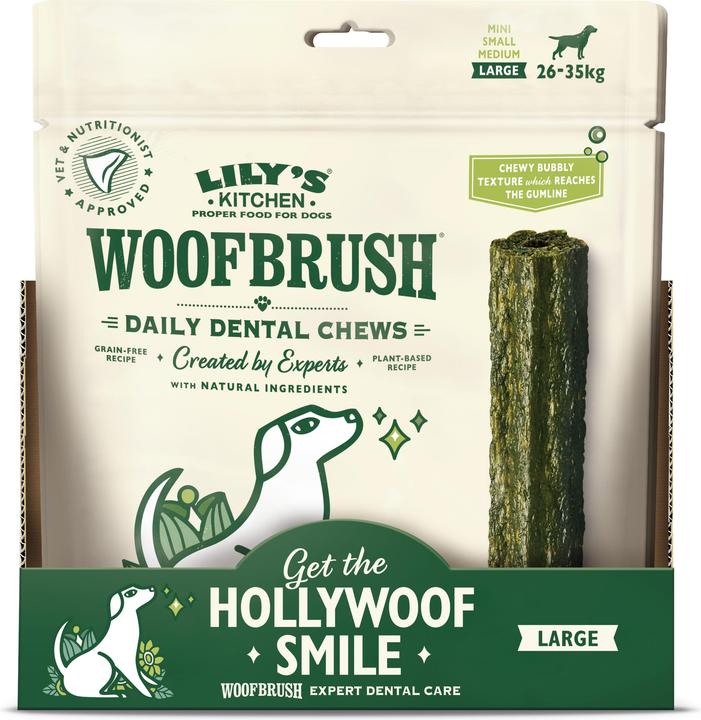 Lily's Kitchen Woofbrush (Adulte, Junior, Senior, 1 pcs, 350 g)