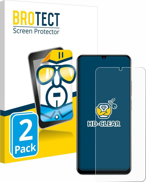 Actual product image BROTECT Screen Protector Clear (2 Piece, CAT S61)