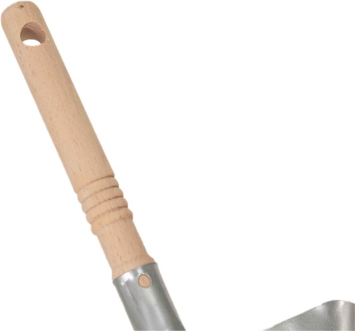 Actual product image Novaliv Kehrgarnitur mit Handfeger Langer Stiel I 45 cm I Elaston I Kehrschaufel Set Kehrset Handkehrset (1 pcs.)