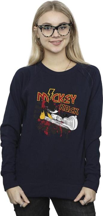 Image du produit Disney - Sweat MICKEY MOUSE SMASH GUITAR ROCK - Femme (XL)