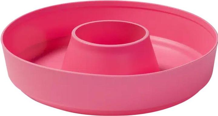 Actual product image Omnia Silicone baking mould for camping oven pink