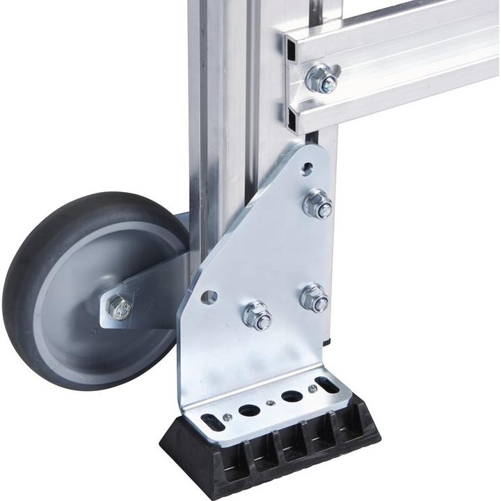 Produktbild Zarges LM-Treppenpodest mit Neigung 3 Stufen Z600 (Gerüst, 100 cm)