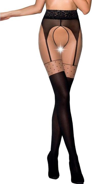 Produktbild Passion Strumpfhose ouvert "Thiophene 003" (20/40DEN) (XL)