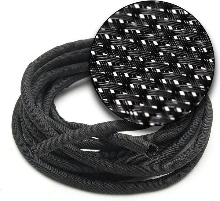 Image du produit Hermex Tuyau pour le guidage des câbles Gaine de câble Gaine de câble tissée Gaine de câble (Gaines pour câbles, 200 cm)