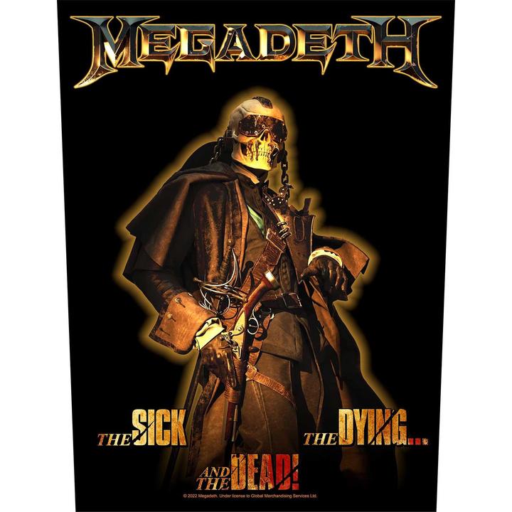 Megadeth Patch The Sick The Dying And The Dead (1 x)