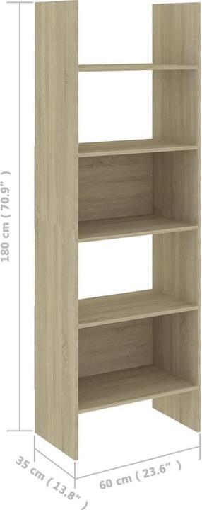 Actual product image VidaXL Tedd (60 x 35 x 180 cm)