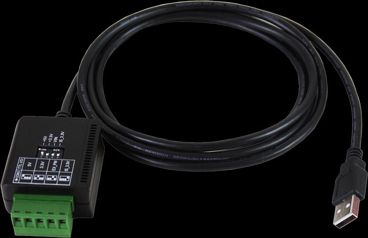 Produktbild Exsys USB 2..0 zu 1S Seriell RS-232 TTL/CMOS mit 1.8 Meter Kabel (FTDI Chip-Set) (1.80 m)