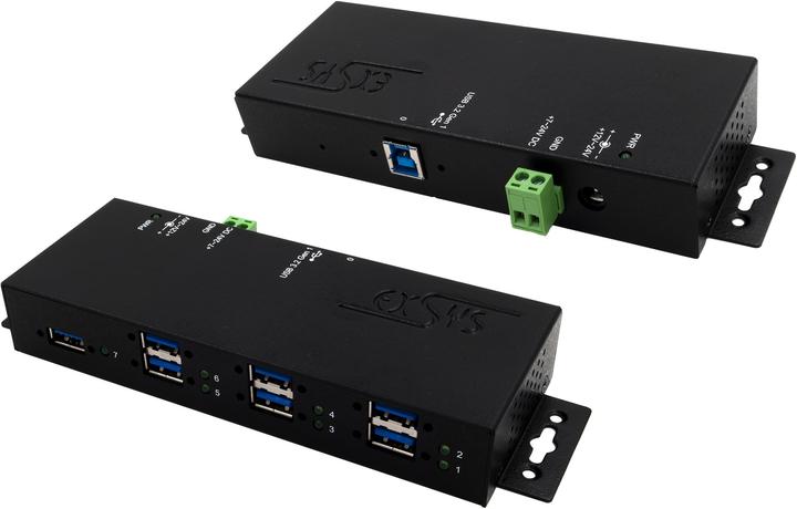 Actual product image Exsys USB hub EX-1517HMVS (USB-B, 7 Ports)
