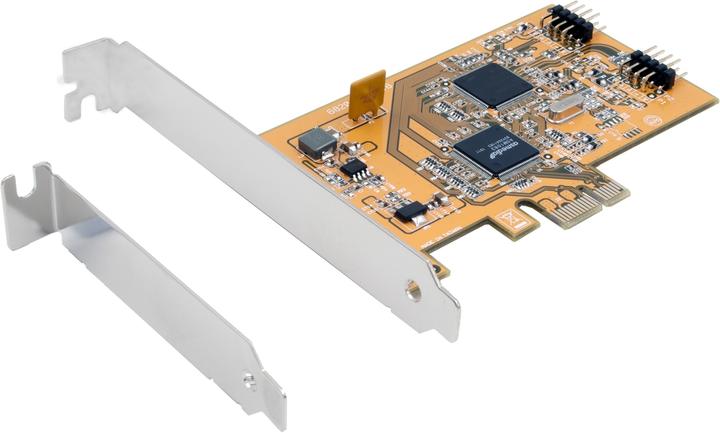 Actual product image Exsys EX-11057, USB 2.0 PCI Express Card