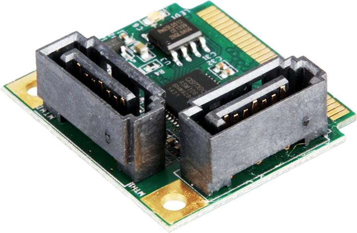 Actual product image Exsys PCI-EXPRESS Mini SATA3 Controller f.HDD/SSD - Controller - Serial ATA