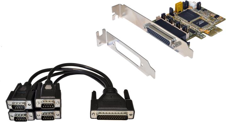 Actual product image Exsys EX-44384, PCI Express Card to