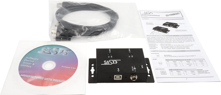 Actual product image Exsys EX-1332HMV, USB2.0 to 2xSerial RS232