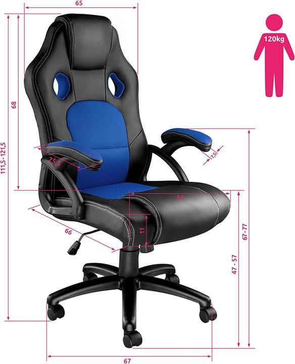 Produktbild tectake Sportsitz Chefsessel