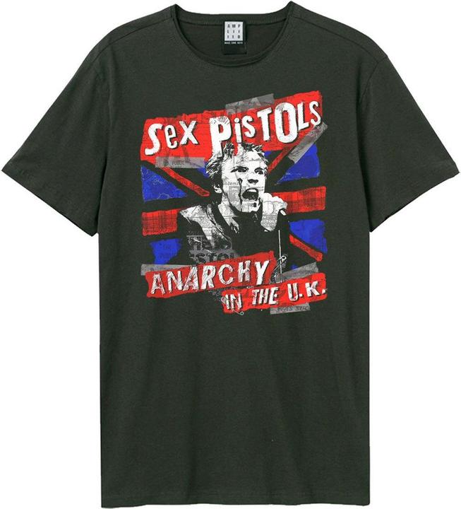 Actual product image Amplified Unisex Adult Anarchy In The Uk Sex Pistols T-Shirt (3XL)
