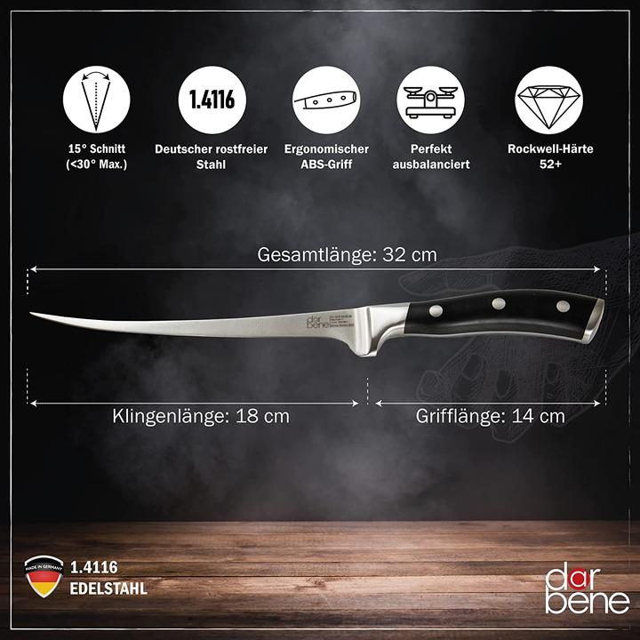 Actual product image DarBene Fillet knife C-Series 18cm (18 cm)