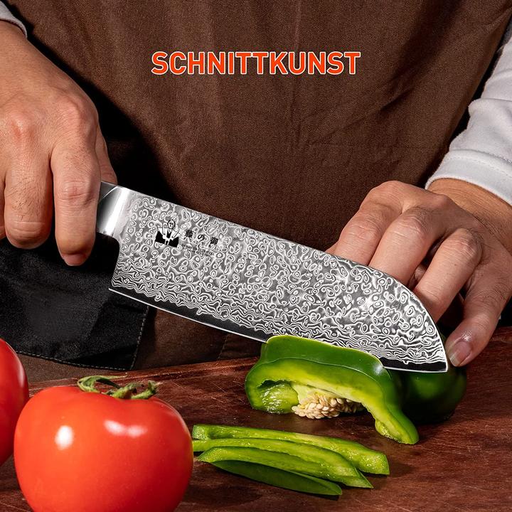 Immagine prodotto Fujini Tea Coltello Santoku da 18 cm (18 cm)