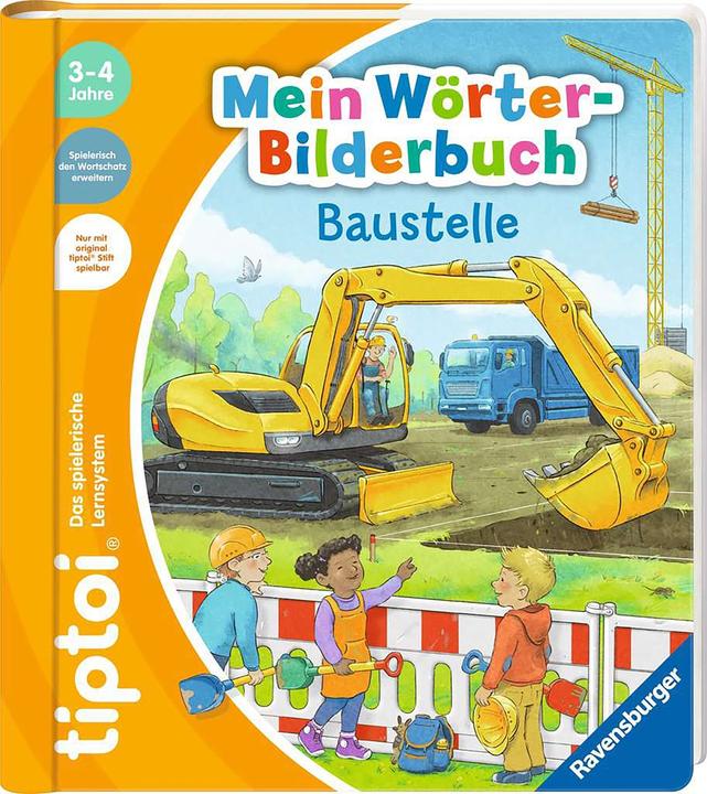 Image du produit tiptoi Mein Wörter-Bilderbuch - Baustelle (Allemand, Stefan Richter, Sandra Grimm, 2023)