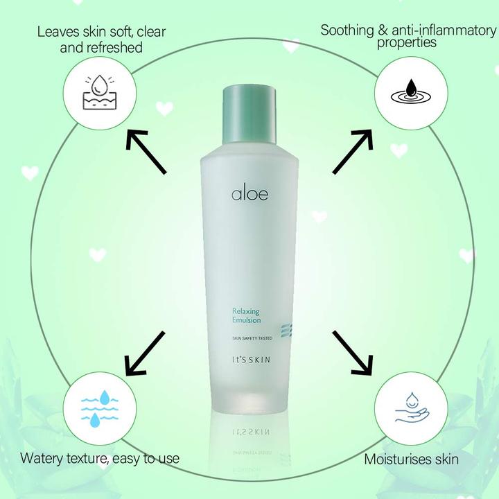Produktbild Skin Gin Aloe Relaxing Emulsion (150 ml, Gesichtsfluid)