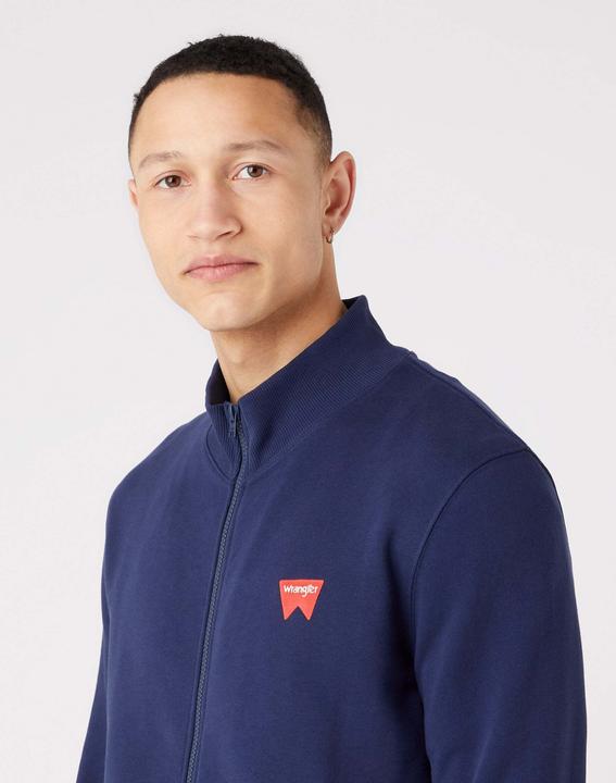 Actual product image Wrangler Funnel Neck Zip (S)
