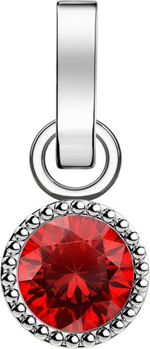 Rosefield Birthstone Pendants Anhänger (Rhodium platziertes Edelstahl 316L)