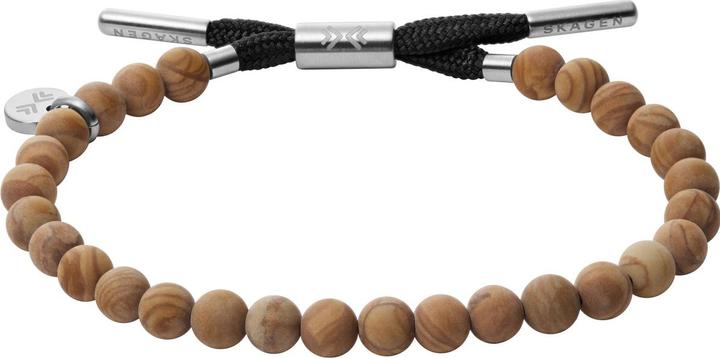 Actual product image Skagen Sea Glass Bracelet (19.50 cm, Perlon/Nylon, Wood)