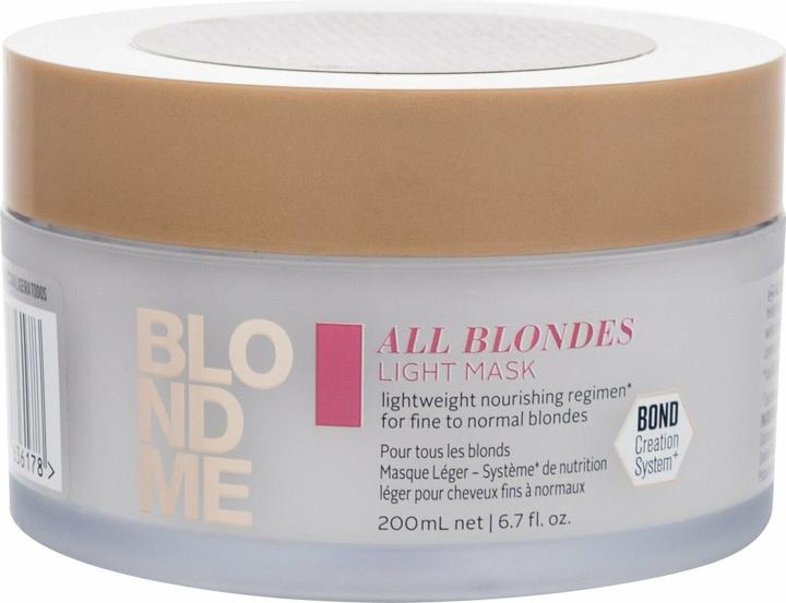 Produktbild Schwarzkopf Professional Blondme - All Blondes Light Mask (200 ml)
