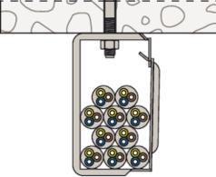 Produktbild Fischer Sammelhalter (Metallkabelbinder, 66.70 mm, 50 Stk.)