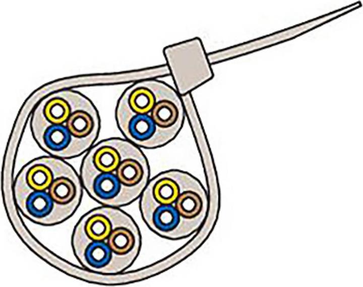 Actual product image Fischer Cable ties BN (L x W) 760 mm x 8.8 mm Colour: Transparent 100 pcs. (Plastic cable ties, 760 mm, 100 pcs.)