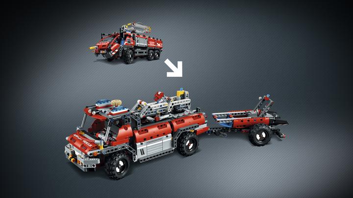 Produktbild LEGO Flughafen-Löschfahrzeug (42068, LEGO Technic)