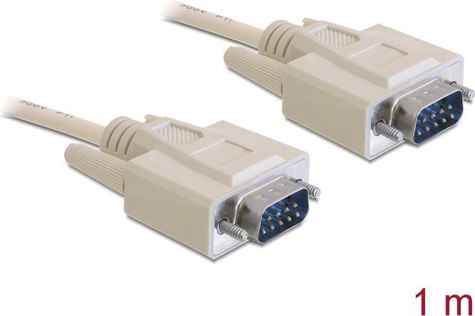 Actual product image Delock Serial cable DB9 (1 m, VGA)
